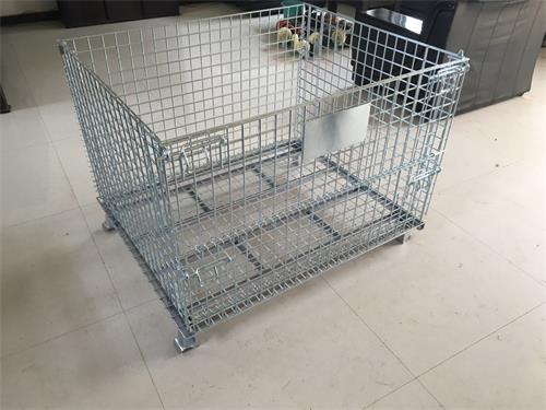 仓储笼车打开图